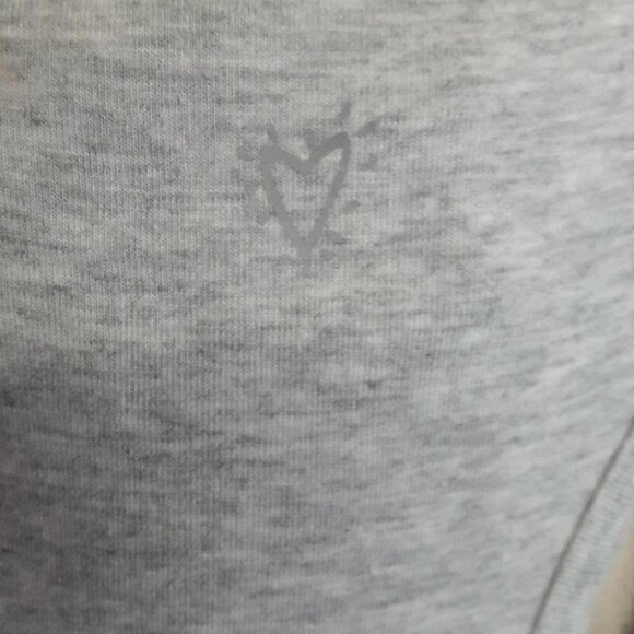 Betsey Johnson Performance Dress Grey Mesh Tank S - Picture 7 of 7